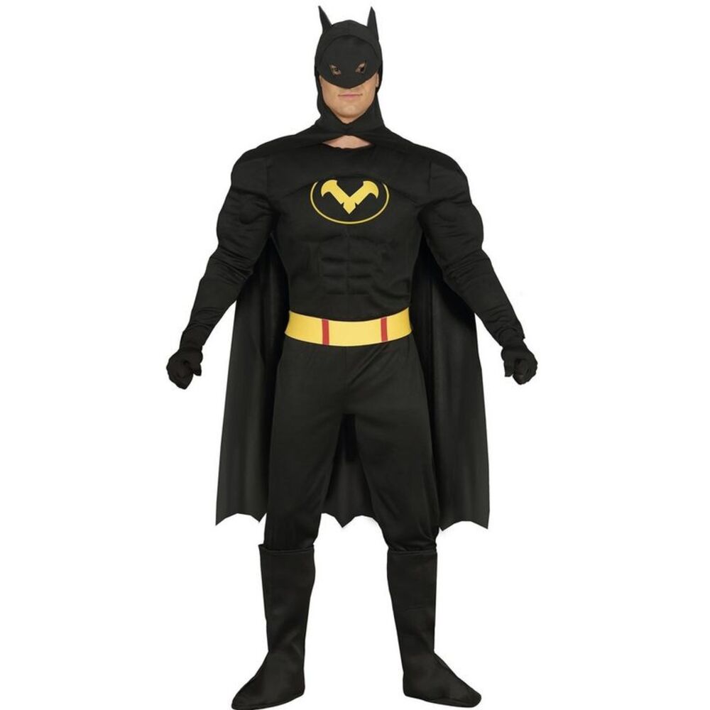 Fiestas Guirca Mens Hero Costume Set / Black